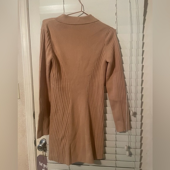 & Other Stories dress-ribbed sweater with rhinestone buttons, fits a S or XS NWT - Picture 4 of 12